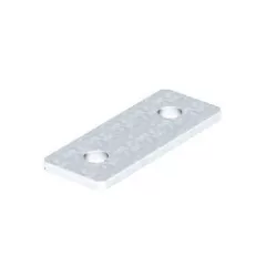   Obo Bettermann 1124685 - GMS 2 VP V2A - Összekötő lemez 2 lyukkal 100x40x4