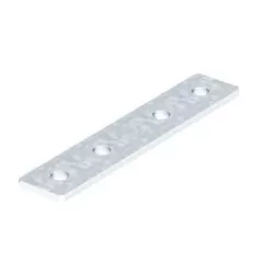  Obo Bettermann 1124689 - GMS 4 VP V2A - Összekötő lemez 4 lyukkal 200x40x4