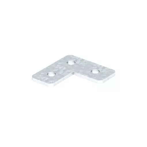 Obo Bettermann 1124693 - GMS 3 VP L V2A - Összekötő lemez L-Form 90x90x40x4
