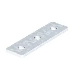   Obo Bettermann 1124727 - GMS 3 VP V4A - Összekötő lemez 3 lyukkal 150x40x4