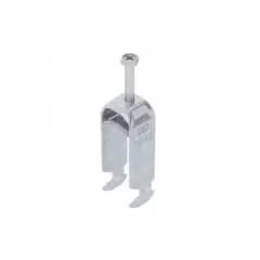  Obo Bettermann 1186017 BS-H2-M-22 FT kengyeles bilincs 2-férőhelyes 16-22mm FT merítetten tűzihorganyzott, DIN EN ISO 1461
