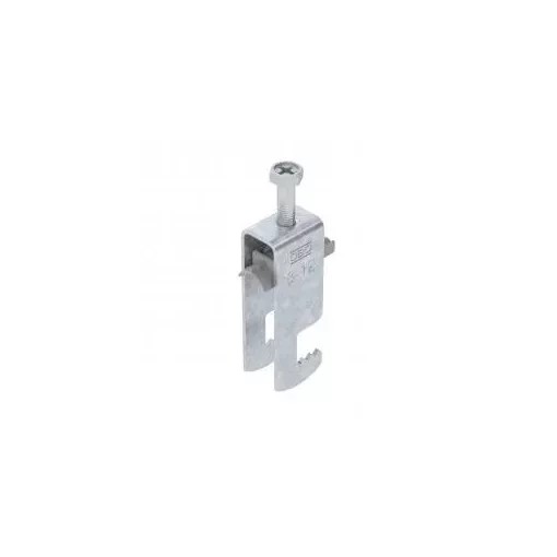 Obo Bettermann 1187603 BS-F2-K-12 FT kengyeles bilincs 2-férőhelyes 08-12mm FT merítetten tűzihorganyzott, DIN EN ISO 1461