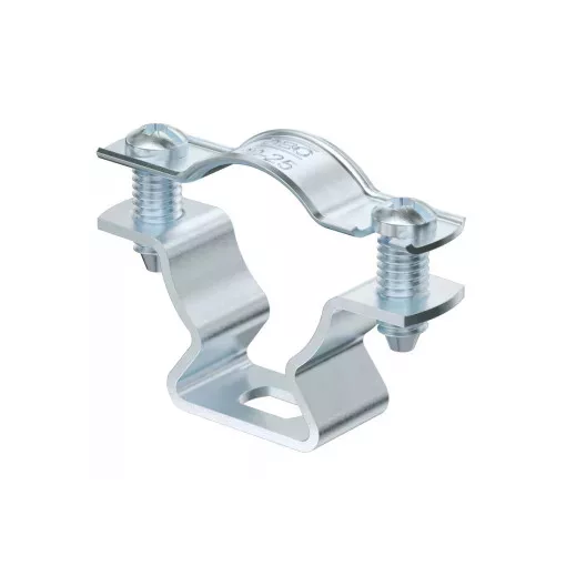 Obo Bettermann 1362780 ASL 733 44 G távtartó kengyel hosszanti perforációval 36-44mm G galvanikusan horganyzott, DIN EN 12329