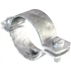  Obo Bettermann 1385119 - 2900WM6 48.5 FT - Távtartó kengyel M6 menetes csatlakozóval 1 1/2" merítetten tűzihorganyzott, DIN EN ISO 1461