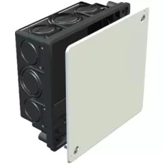   Obo Bettermann 2003118 - UV 100 K - Kötődoboz vakolat alatti 100x100x45 fekete