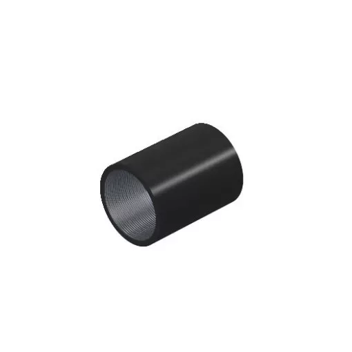 Obo Bettermann 2046524 - SVM25W SW - Összekötő karmantyú acél menetes M25x1,5 PES50 - Polyester/Epoxid fekete
