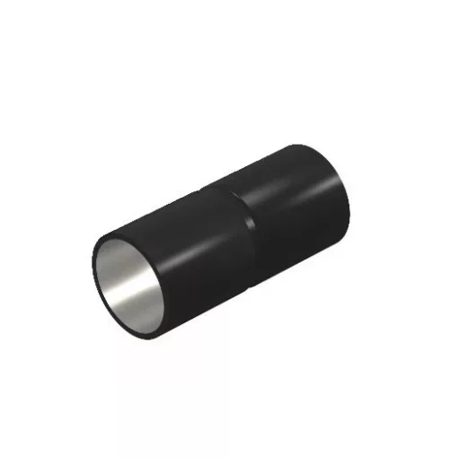 Obo Bettermann 2046583 - SV20W SW - Összekötő karmantyú acél O20mm PES50 - Polyester/Epoxid fekete