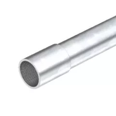   Obo Bettermann 2046867 - SM63W G - Acél páncélcső menetes véggel M63x1,7,3000 galvanikusan horganyzott, DIN EN 12329 .