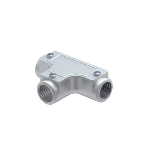 Obo Bettermann 2047606 - SKTM25W ALU - Kontroll T-idom menetes véggel M25x1,5