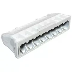   Obo Bettermann 2054523 - 61 825 LGR - Rugós vezeték-összekötő csavarnélküli csatlakozókapocs 8x2,5mm2 világosszürke