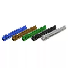   Obo Bettermann 2055201 - 70 S - Dolü-leágazókapocs egyoldalas zárt 2,5mm2 válogatott