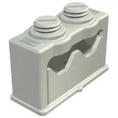   Obo Bettermann 2107031 - 3041 2 - Greif-ISO bilincs 2 kábel 16-24mm világosszürke