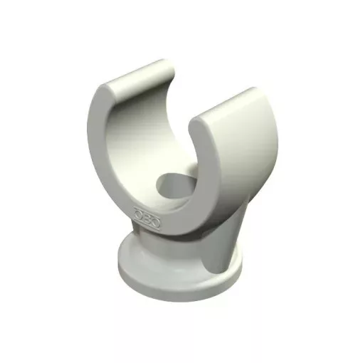 Obo Bettermann 2140101 - 2962 10 LGR - Talpas szorítóbilincs 10mm világosszürke