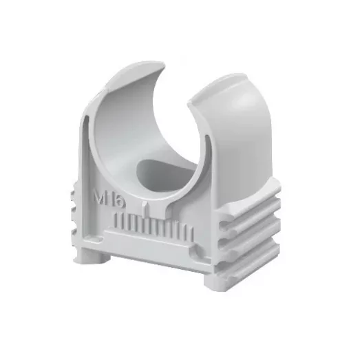 Obo Bettermann 2149710 - 2957 M19-20 - Quick rögzítőbilincs M19-20 világosszürke