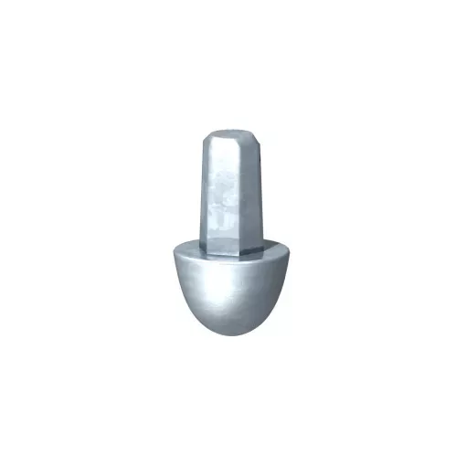 Obo Bettermann 3041204 1819 20 földelőcsúcs OMEX-földelőhöz 20mm FT merítetten tűzihorganyzott, DIN EN ISO 1461