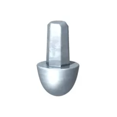   Obo Bettermann 3041255 1819 25 földelőcsúcs OMEX-földelőhöz 25mm FT merítetten tűzihorganyzott, DIN EN ISO 1461