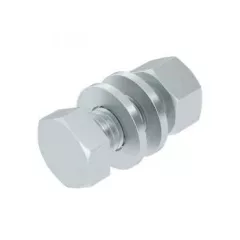   Obo Bettermann 3163091 SKS 12x30 F hatlapfejű csavar anyával és alátéttel M12x30 F tűzihorganyzott, DIN 267, Teil 10