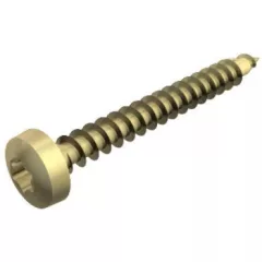   Obo Bettermann 3198077 - 4758T 5.0x40 - Golden-Sprint csavar Panhead, T Drive hajtás 5x40mm galvanikusan horganyzott, sárgára passziválva