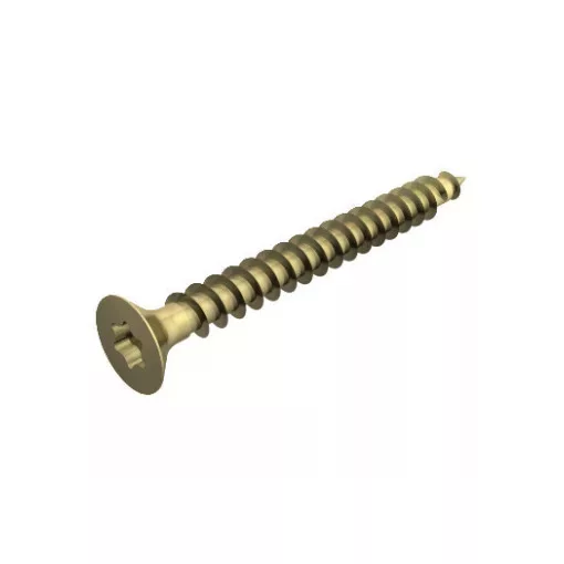 Obo Bettermann 3198221 - 4759T 3.5x20 - Sprint csavar süllyesztettfejű, T Drive 3,5x20mm galvanikusan horganyzott, sárgára passziválva