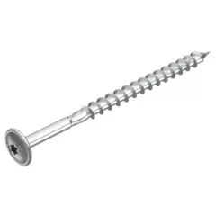   Obo Bettermann 3498136 HT 6x120 TD Tányérfejű facsavar Fa építményszerkezethez   6x120 G galvanikusan horganyzott, DIN EN 12329