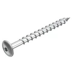  Obo Bettermann 3498140 HT 10x80 TD Tányérfejű facsavar Fa építményszerkezethez   10x80 G galvanikusan horganyzott, DIN EN 12329