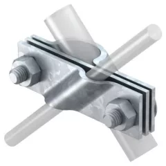   Obo Bettermann 5001749 2760 B-20 FT csatlakozófül  20mm FT merítetten tűzihorganyzott, DIN EN ISO 1461