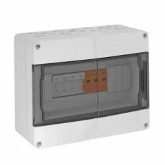   Obo Bettermann 5088640 VG-BC PV900KS4 Napelemes  csatlakozódoboz PV 4-String , biztosítékkal 900V DC