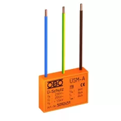   Obo Bettermann 5092451 ÜSM-A túlfeszültségvédelmi modul minden install. rendszerhez 255V