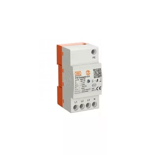 Obo Bettermann 5093381 V10 Compact2.0 V10 Compact 2.0 túlfeszültséglevezető 255V