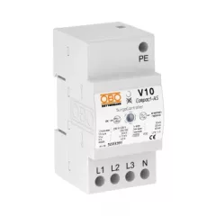   Obo Bettermann 5093391 V10 COMPACT-AS V10 Compact hangjelzéssel 255V