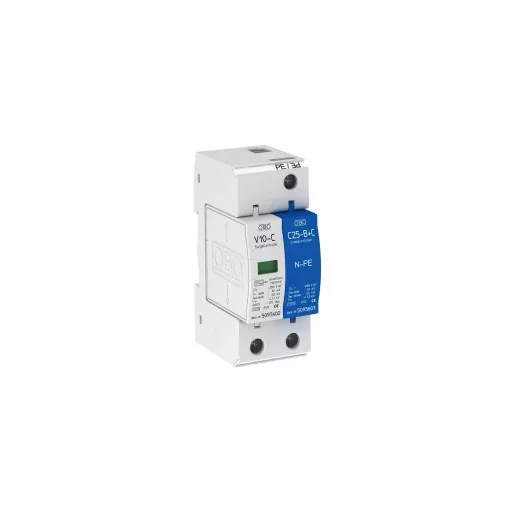 Obo Bettermann 5093418 V10-C 1+NPE-280 SurgeController V10 1+1-pólusú kivitel 280V