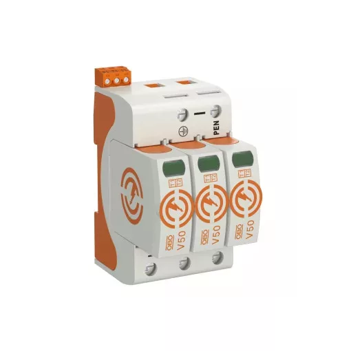 Obo Bettermann 5093516 V50-3+FS-280 CombiController V50 3-pólusú, távjelzéssel 280V