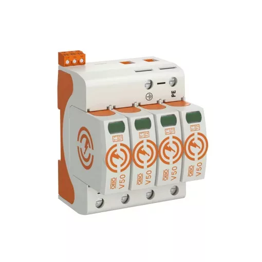 Obo Bettermann 5093518 V50-4+FS-280 CombiController V50 4-pólusú, távjelzéssel 280V