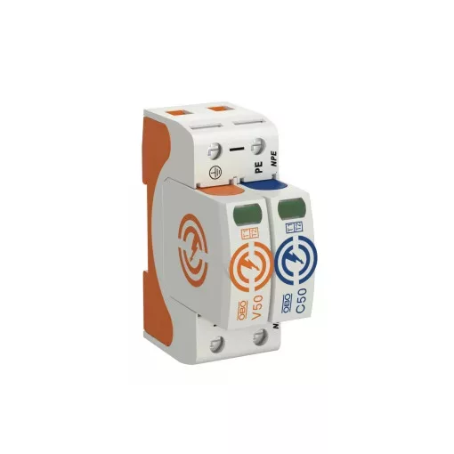 Obo Bettermann 5093522 V50-1+NPE-280 CombiController V50 1+1 kivitel 280V