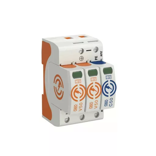 Obo Bettermann 5093524 V50-2+NPE-280 CombiController V50 2+1 kivitel 280V