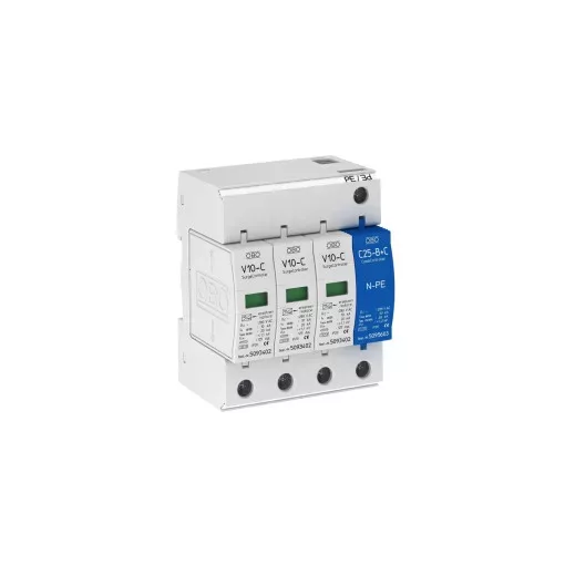 Obo Bettermann 5094920 V10-C 3+NPE SurgeController V10 3+1 kivitel 280V