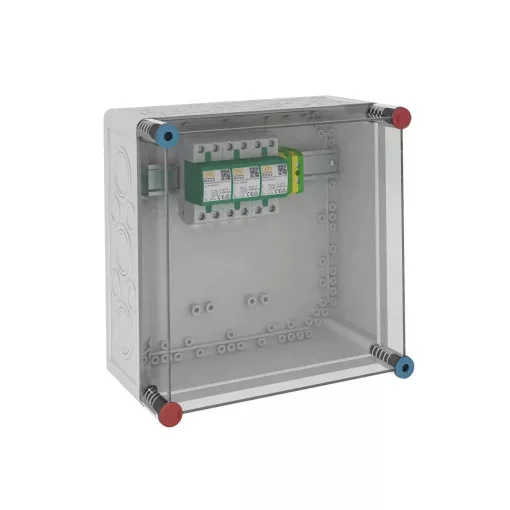 Obo Bettermann 5096874 MCD 50-B 3-VG CoordinatedLightningController 1. típusú készlet, készülékházba 255V