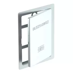   Obo Bettermann 5106133 5800 VZ ellenőrző ajtó padló alatti elvál. helyekhez 230x180x14 FS szalaghorganyzott, DIN EN 10346