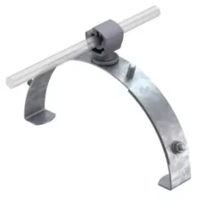   Obo Bettermann 5202566 132 N-DK tetővezeték-tartó gerinccseréphez 8mm FT merítetten tűzihorganyzott, DIN EN ISO 1461