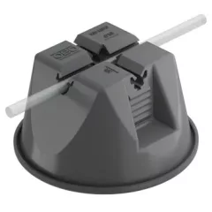   Obo Bettermann 5218704 165 MBG-8-10 FO tetővezeték-tartó lapos tetőkhöz 8-10mm   fekete
