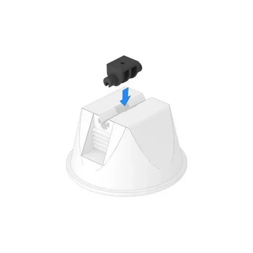 Obo Bettermann 5218882 165 MBG UH Adapter tetővezeték-tartóhoz univerzális o 4mm   fekete
