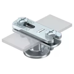  Obo Bettermann 5230446 113 BZ-FL vezetéktartó laposvezetőhöz 30mm G galvanikusan horganyzott, DIN EN 12329