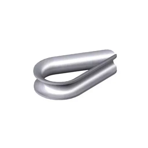 Obo Bettermann 5301041 - 946 4 G - Kötélszív 4mm galvanikusan horganyzott, DIN EN 12329