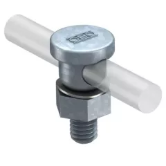   Obo Bettermann 5304008 5000 összekötő kapocs körvezetőhöz 8-10mm F tűzihorganyzott, DIN 267, Teil 10