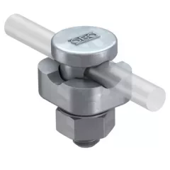  Obo Bettermann 5304107 5001 DIN-FT+VA összekötő kapocs körvezetőhöz VA anyával 8-10mm FT merítetten tűzihorganyzott, DIN EN ISO 1461