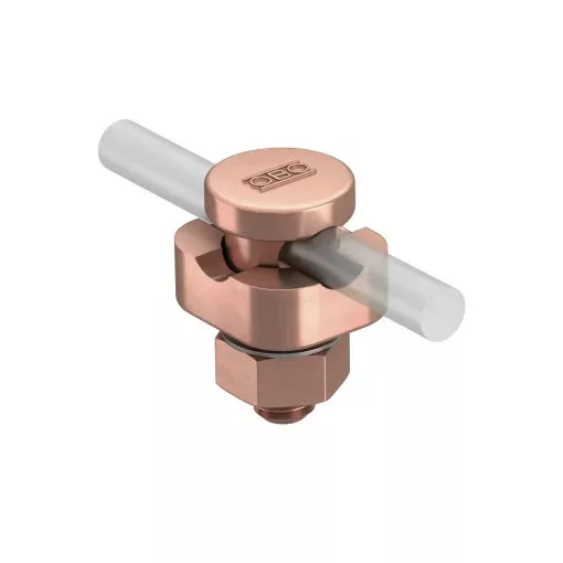 Obo Bettermann 5304113 5001 ZN-CU összekötő kapocs körvezetőhöz 8-10mm Cu vörösréz bevonattal