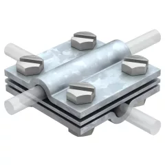   Obo Bettermann 5312310 252 8-10 FT keresztösszekötő  8-10mm FT merítetten tűzihorganyzott, DIN EN ISO 1461