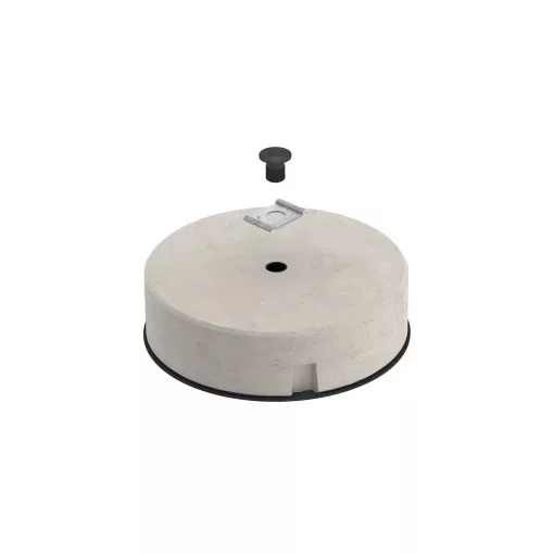 Obo Bettermann 5403102 TrayFix-10-S betontalp rácsos tálca rögzítésh komplett szett 10 kg 295x295x84
