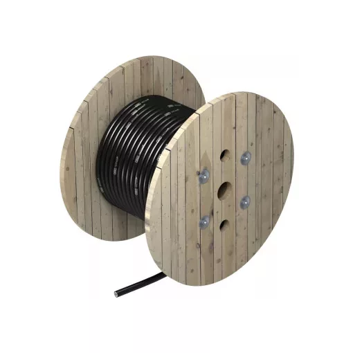 Obo Bettermann 5408004 isCon Pro+ 75 SW Szigetelt levezető 100 m-es tekercs o 23mm   fekete
