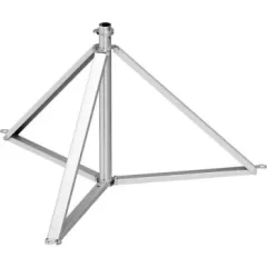   Obo Bettermann 5408966 isFang 3B-100 AL Háromlábú állvány Szigetelt felfogó oszlophoz 1,25x1,35m